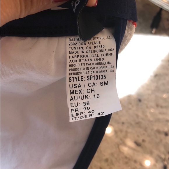 Splendid Topanga Stripe Racerback Top Small - Picture 5 of 5